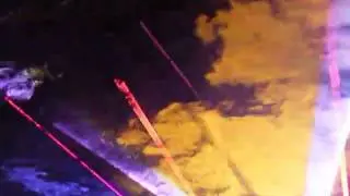 Laser Show in Hall Techno I