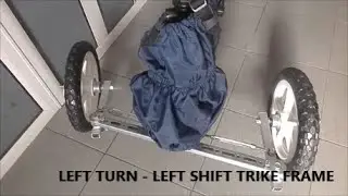 In-chassis integrated steering of wheeled vehicles prevent turn crashes- patented by George Tonchev