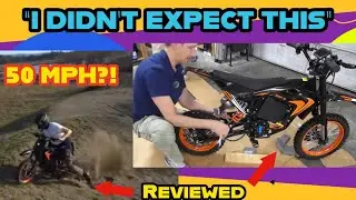 This e-dirtBike Hits 50 MPH&hellip; 😳 | Aipas S1 AMP unboxing and Review