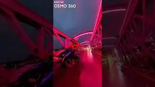 Want to film in low light on your bike? Choose DJI  #DJIOsmo360 #360Camera #motorcyclecamera