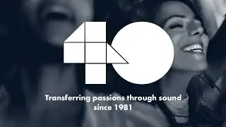 40 Years of d&b. Transferring passions through sound.