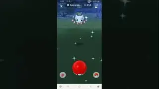 catching shiny *shiny spinarak pokemon in Pok&eacute;mon Go | #gamerashchinku #gac #shorts |