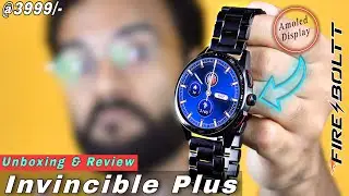 FireBoltt Invincible Plus Unboxing & Detail Review || Best Smartwatch Under 5000 ..?
