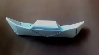 Origami-Barquinho de Papel🛶 | Hikari Origami Studio 🌟