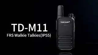 TD-M11 IP67 Waterproof FRS PMR446 Radio #longrange  #twowayradios #walkytalky alkiy