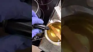 How I make my bubble candle.
