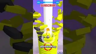 Stack Ball ⚽🏈 Part 96 #stackball #games #gaming #shorts #youtube