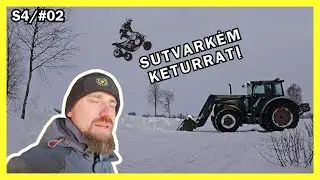 ukis.zemaitija/s4#2 Šalta, tryda, keturračio remontas