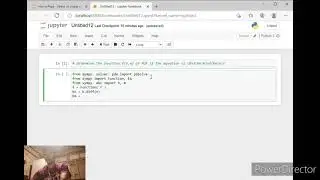Engineering Problem in Partial Differential Equation using Python(Jupyter Notebook)