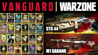 VANGUARD BATTLE PASS Tiers Added: FREE STG 44 & M1 Garand Blueprints!