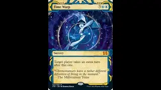 Time Warp copied FIVE times! - Historic Brawl - MTG Arena