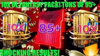 10X ULTIMATE LEGEND FANTASY PACK! TONS OF 95+ THESE WERE JUICED&hellip; but STILL HATE THEM. Madden 22 Pack