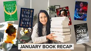 Popular BookTok Books That I Read In 30 Days (January 2025 Wrap Up)