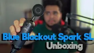 Blue Blackout Spark SL Unboxing #bluemicrophone #sparksl #streamingmic #unboxing
