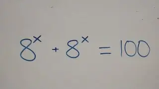 Only 1% Solve This! Germany Math Olympiad Problem