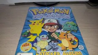 Merlin 2000 COMPLETE Pokemon Series 2 sticker album review.