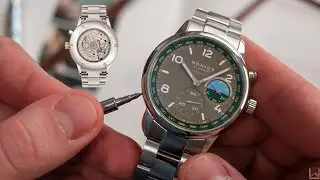 Редкие Немецкие часы, которые вас удивят! Nomos Club Sport WorldTimer