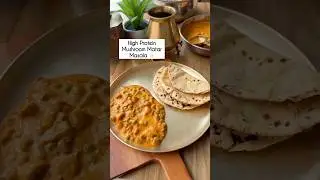 High protein mushroom matar masala ✨😋