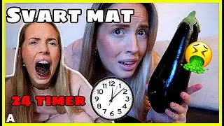Spiser Bare SVART MAT i 24 TIMER