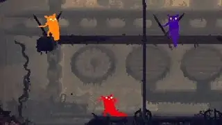 Rain World Speedrunner VS 2 Hunters