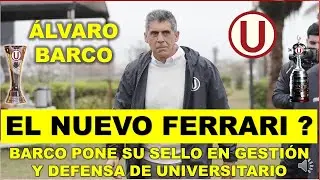 ALVARO BARCO NUEVO DEFENSOR DE UNIVERSITARIO DE DEPORTES