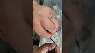 How to tie an improved snell knot for catfish.