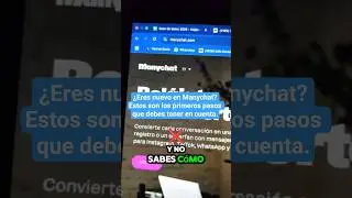 &iquest;Eres nuevo en #Manychat ? Estos son los primeros pasos que debes tener en cuenta. #chatbots