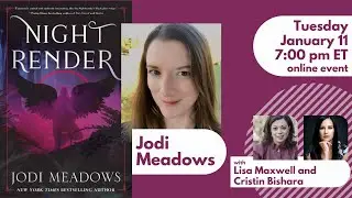 Jodi Meadows celebrates the release of NIGHTRENDER