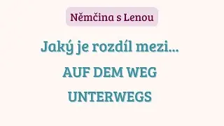 Němčina bez biflování - Rozdíl mezi 