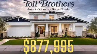 Surprise Arizona New Construction  | Toll Brothers Sterling Grove | Cloverdale Model Home #surprise