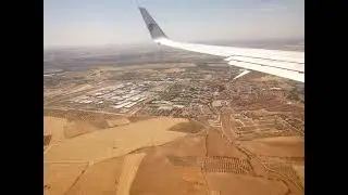 هبوط طائرة مصر للطيران في مطار مدريد #مطار #مصر_للطيران #مدريد