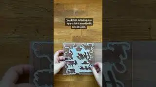 How to use the Thoughtful Moments Hybrid Embossing Folder