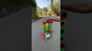Remote control 7 Ta Rc Mine MokaCar & red green yellow cars 💕