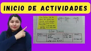 &iquest;C&oacute;mo hacer el ASIENTO CONTABLE de INICIO de ACTIVIDADES? | Contabilidad B&aacute;sica Chile 2024 🇨🇱