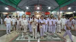 Mourning ceremony at Khao Tok Shrine