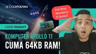 Komputer Apollo 11 Cuma 64KB RAM! Kok Bisa Mendarat di Bulan?