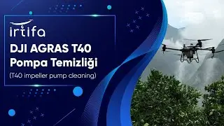 DJI AGRAS T40 pompa temizliği (T40 impeller pump cleaning)