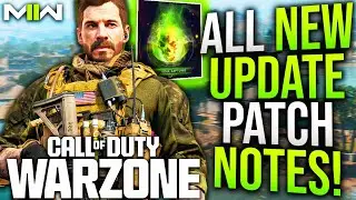 WARZONE: Full NEW UPDATE PATCH NOTES Revealed! Gameplay Changes, Tuning Update, & More! (MW2 Update)