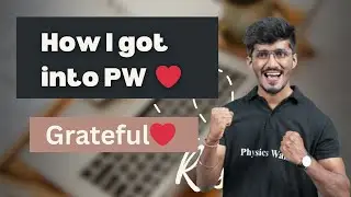 How I got selected as Maths Faculty in PW || Physicswallah || Mandar Borkar 