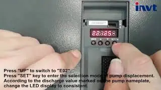Electro-hydraulic Servo System MH800 parameters setting through LED small keypad