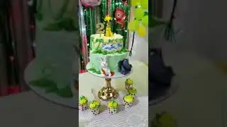 Second bday highlight ❤️jungle theme party❤️evan joe❤️