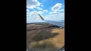 live experience of landing at Berlin Brandenburg Airport