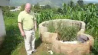 Rotary Project- Protective Wall Built for Hospital Waste Pit