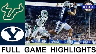 #15 BYU против USF: лучшие моменты | 4-я неделя студенческого футбола | Лучшие моменты студенческ...