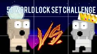 50 WORLD LOCK SET CHALLENGE - GROWTOPİA