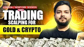 Gold and Crypto Live Trading | 22 Jan 2026 | Scalper Era -Manjit Gupta #cryptoscalping #xauusdlive