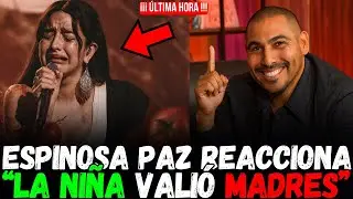 ESPINOSA PAZ REACCIONA AL FRACASO NACIONAL DE &Aacute;NGELA AGUILAR 