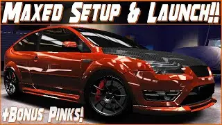 Ford Focus Maxed Setup & Launch + BONUS PINKS!!! | Rush Racing 2