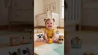 Cutest Baby Learns Animal Sounds 🐮🐶🦆 | You&rsquo;ll Melt 😂 #Shorts