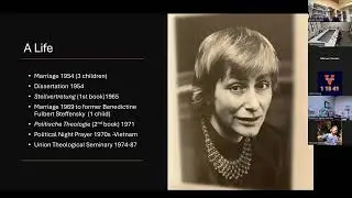 Theological Vision of Dorothee Soelle by Dr Sarah K Pinnock